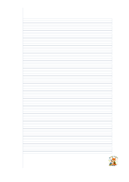 Liniertes Papier Lineatur Klasse 2 – Kostenlose Schreiblinien Vorlage zum Ausdrucken (PDF & PNG)