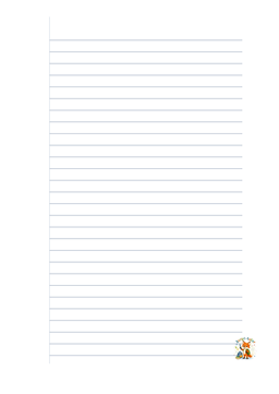 Schreiblinien-Vorlage Lineatur Klasse 4 blanko Liniertes Papier Lineatur Klasse 4 – Kostenlose Schreiblinien Vorlage zum Ausdrucken (PDF & PNG)
